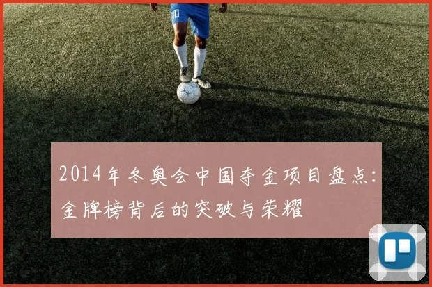 2014年冬奥会中国夺金项目盘点：金牌榜背后的突破与荣耀